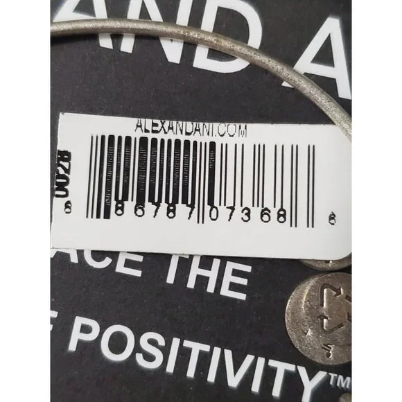 Alex and Ani Letter 'S'  Bracelet- New with box and tag - Picture 3 of 5
